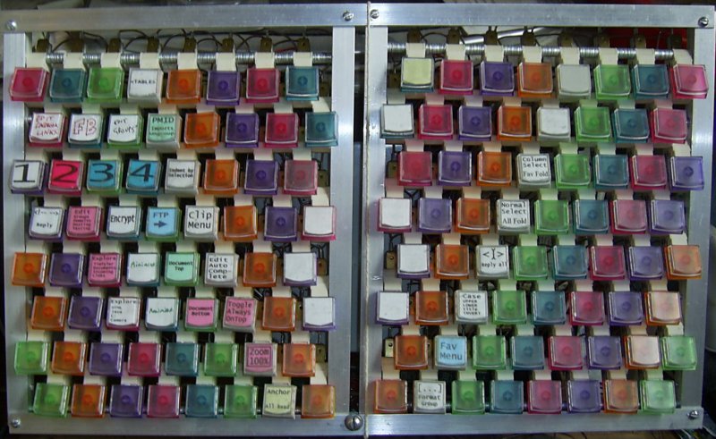 X keys matrix board keyboard